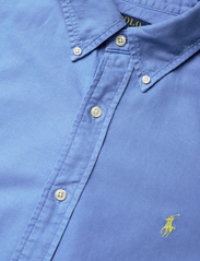 Polo Ralph Lauren - Custom Fit Garment-Dyed Oxford Shirt - oxford skjorter - harbor island blu - 4