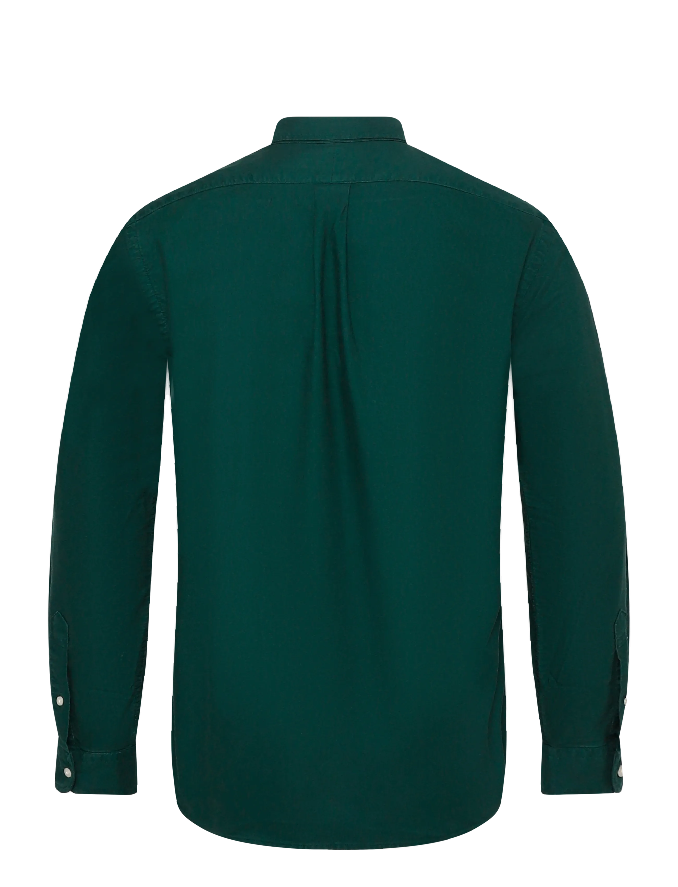 Polo Ralph Lauren - Custom Fit Garment-Dyed Oxford Shirt - oxford shirts - moss agate w/pp - 2