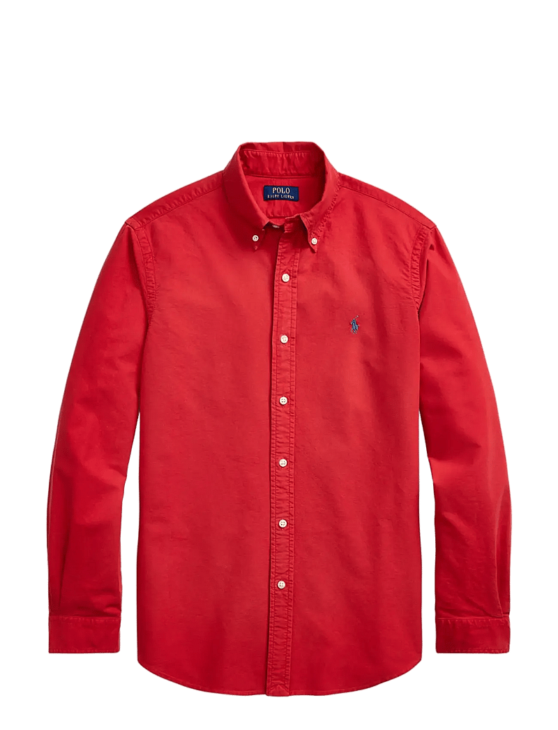 Polo Ralph Lauren - GD OXFORD-CUBDPPCS - oksfordo marškiniai - new brick - 1