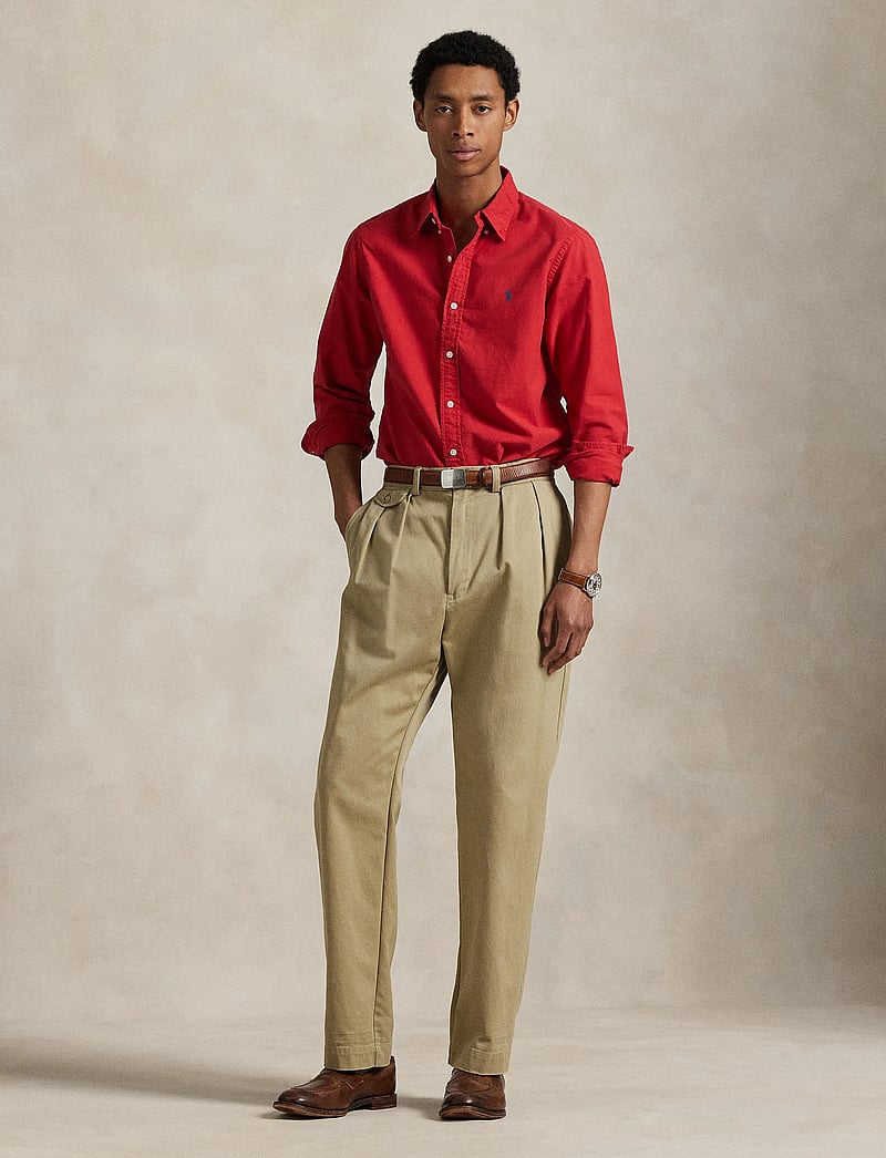 Polo Ralph Lauren - GD OXFORD-CUBDPPCS - oksfordo marškiniai - new brick - 0