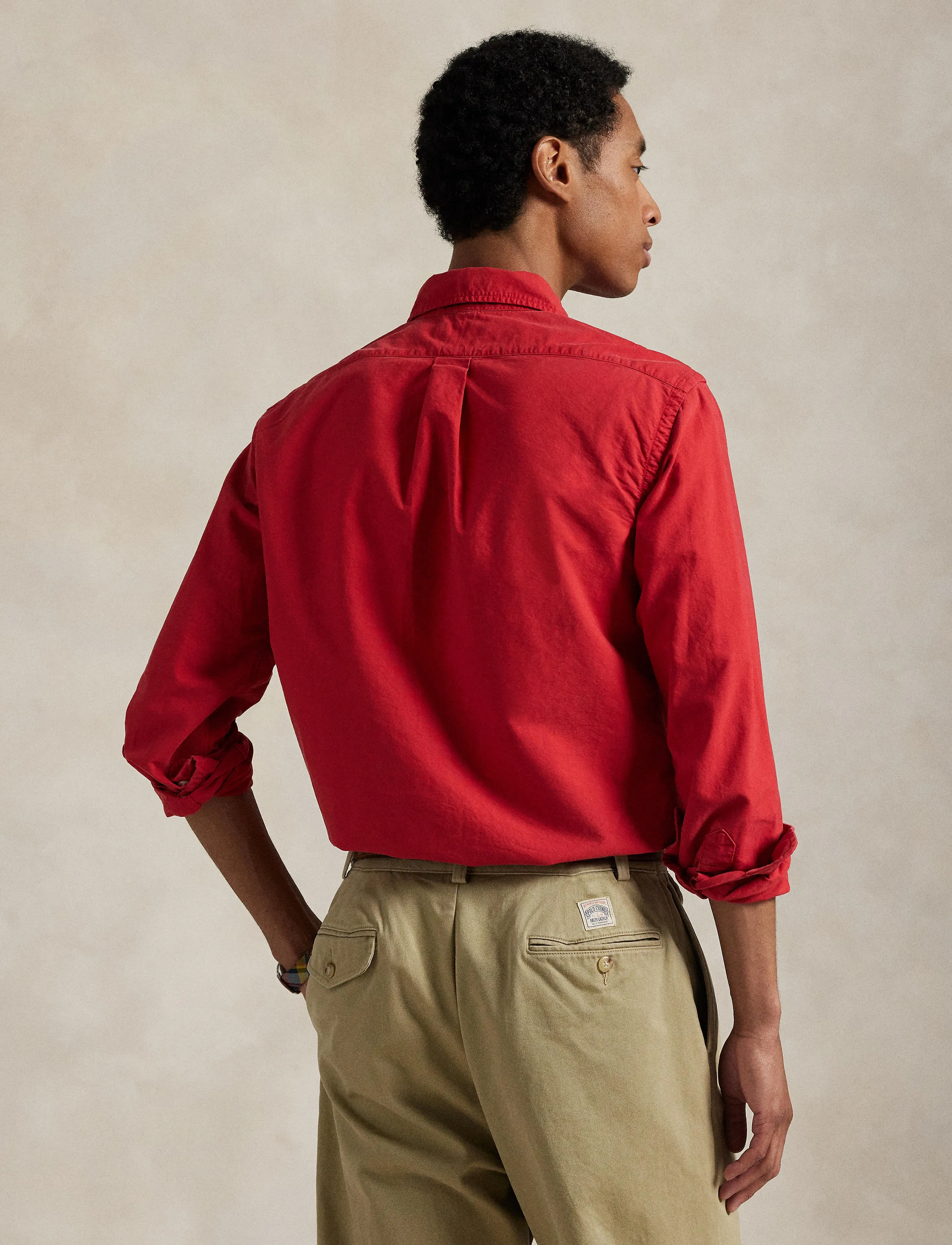 Polo Ralph Lauren - Custom Fit Garment-Dyed Oxford Shirt - oxford-hemden - new brick - 2