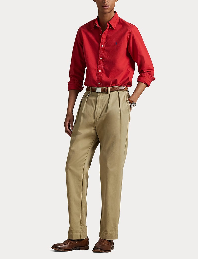 Polo Ralph Lauren - GD OXFORD-CUBDPPCS - oksfordo marškiniai - new brick - 4