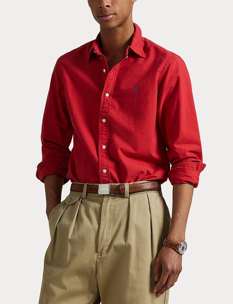 Polo Ralph Lauren - GD OXFORD-CUBDPPCS - oksfordo marškiniai - new brick - 5