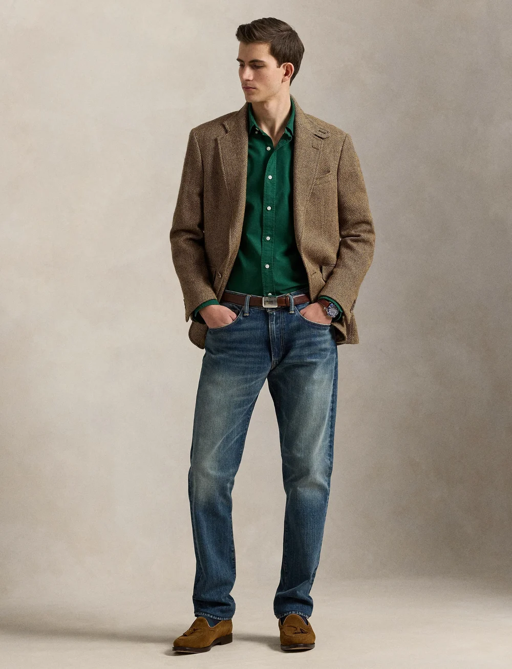 Polo Ralph Lauren - GD OXFORD-CUBDPPCS - basic shirts - new forest/fresh - 0