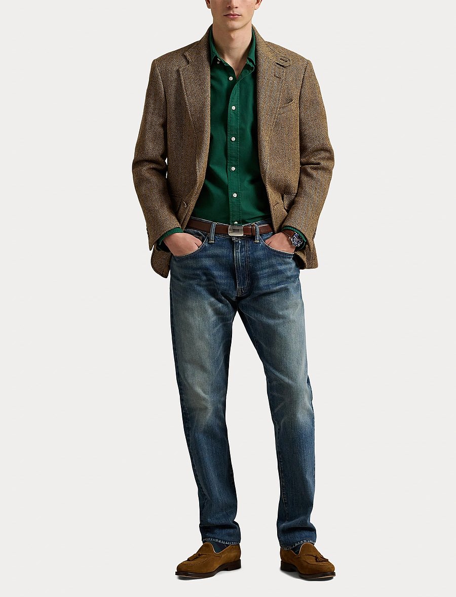 Polo Ralph Lauren - Custom Fit Garment-Dyed Oxford Shirt - oxford-hemden - new forest/fresh - 4