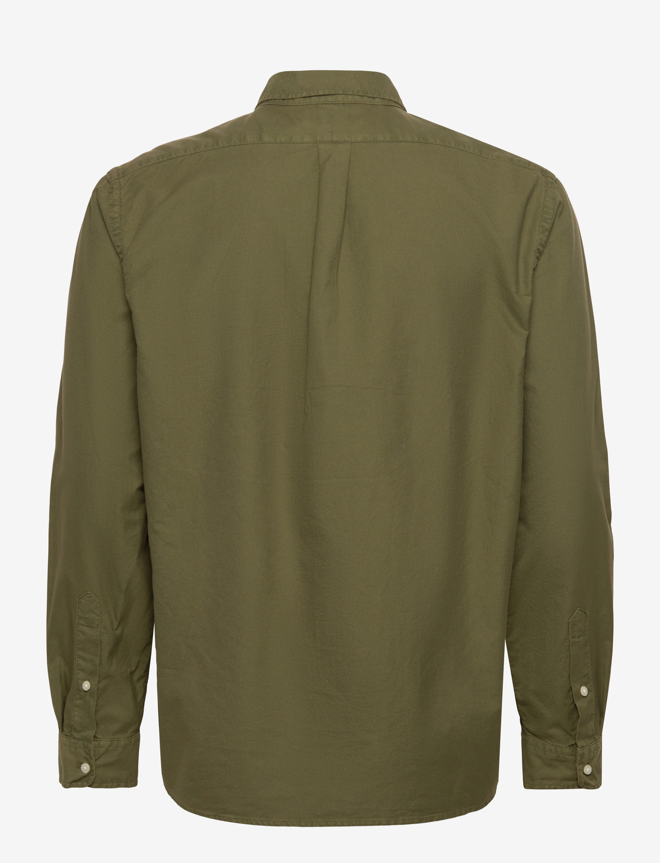 Polo Ralph Lauren - Custom Fit Garment-Dyed Oxford Shirt - basic skjortor - new olive - 1