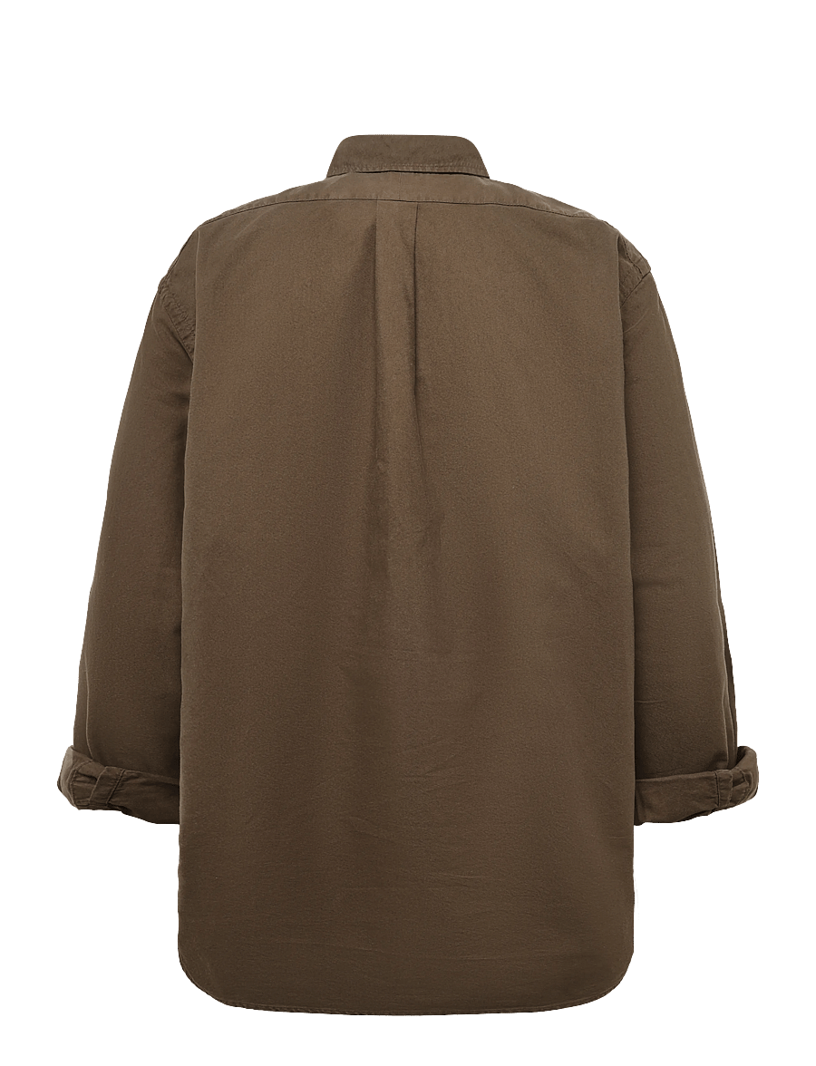 Polo Ralph Lauren - Custom Fit Garment-Dyed Oxford Shirt - oxford-skjortor - nutmeg brwn - 2