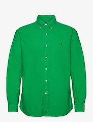 Polo Ralph Lauren - Custom Fit Garment-Dyed Oxford Shirt - oxford-hemden - preppy green - 0