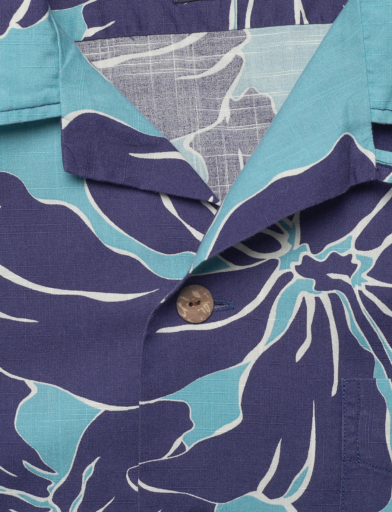Polo Ralph Lauren - Custom Fit Tropical Shirt - 4712 shadow hibis - 3