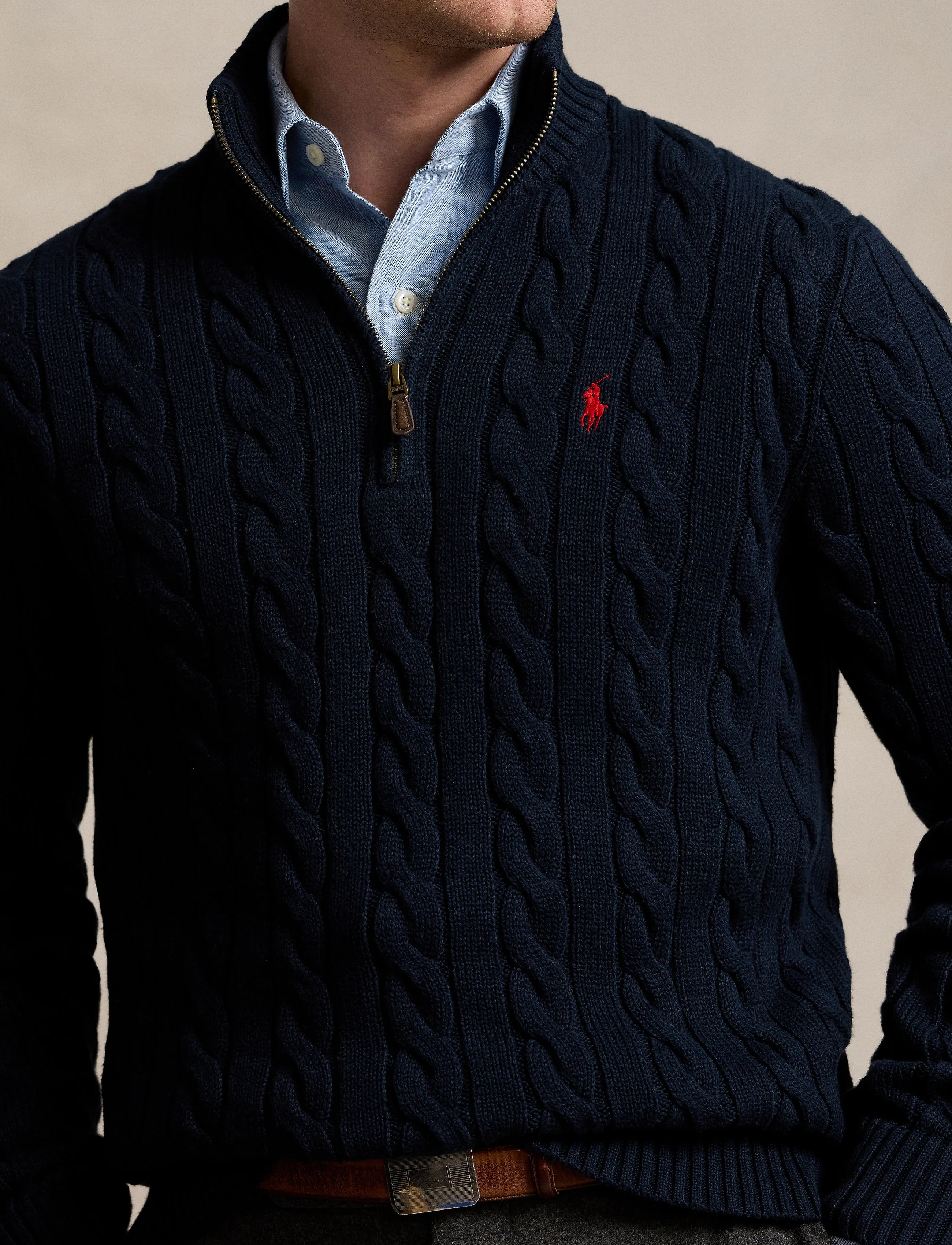 Polo Ralph Lauren 5/1 Roving Cotton-lsl-plo (RAF710810841) - Half