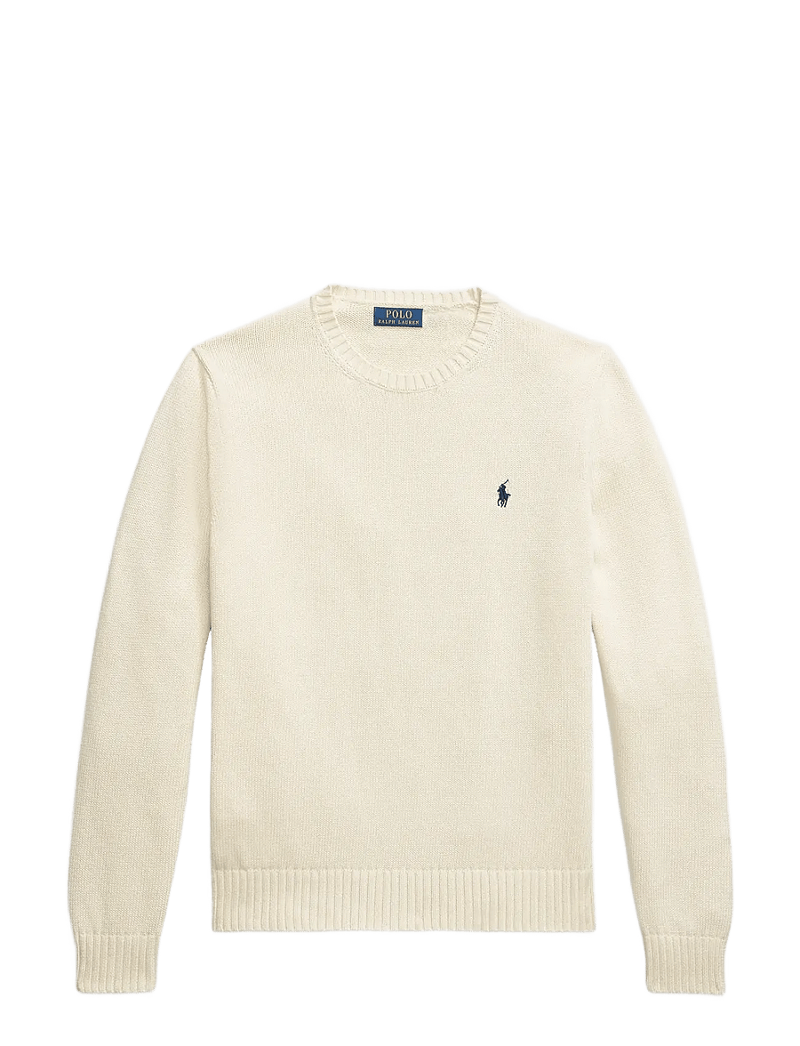 Polo Ralph Lauren - Cotton Crewneck Sweater - rundhals - andover cream - 1