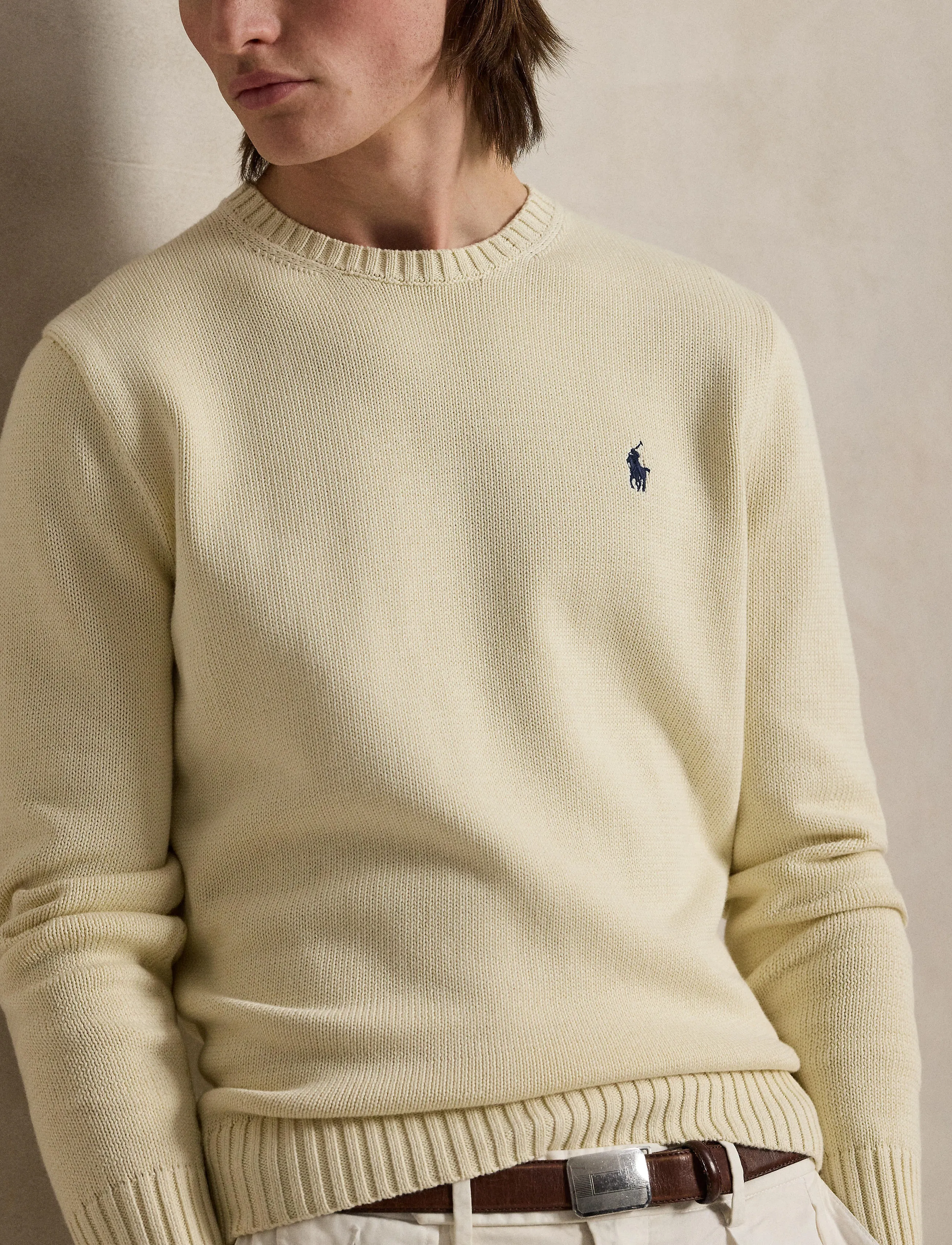 Polo Ralph Lauren - COTTON-LSCNPP7GG - rundhals - andover cream - 5
