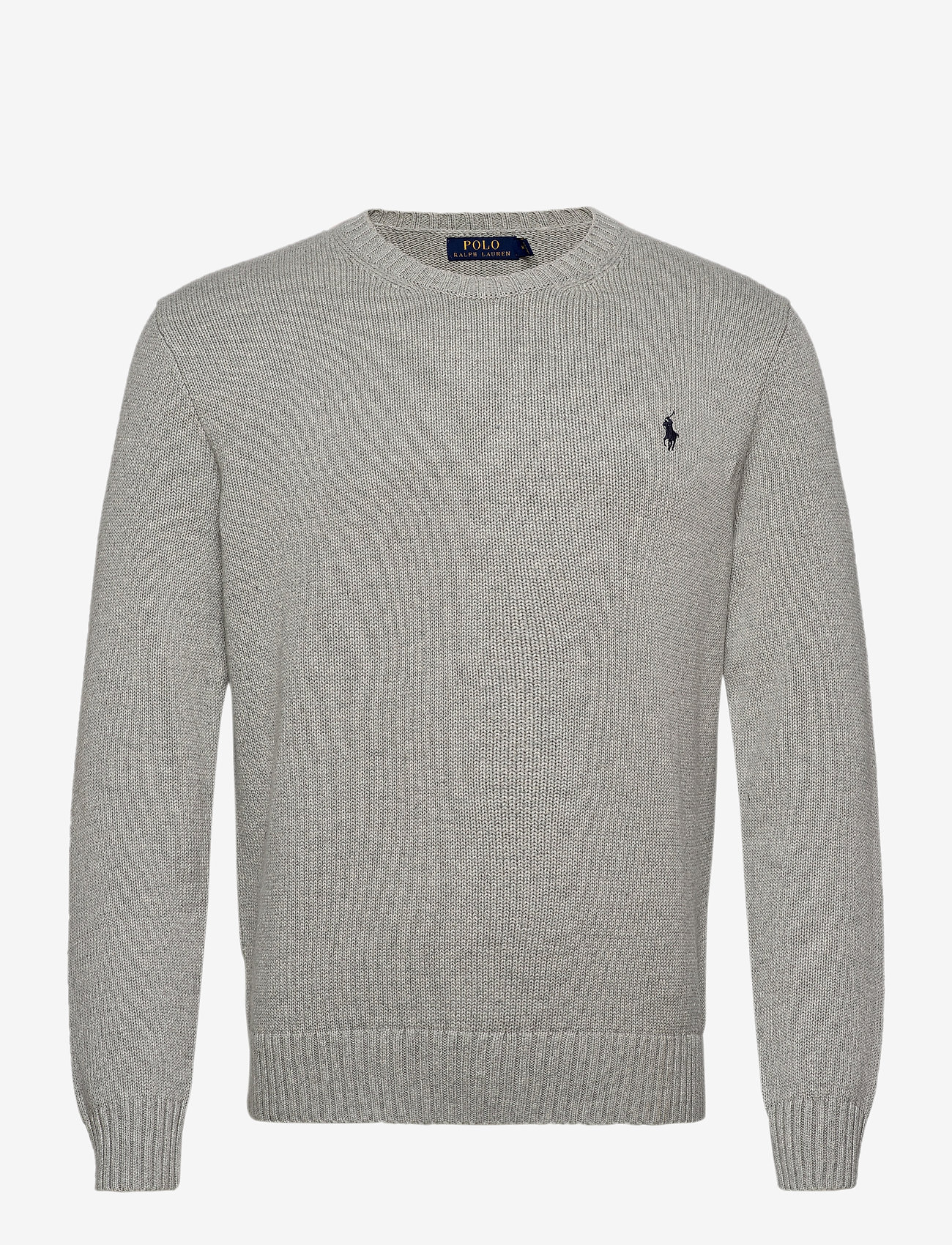 Polo Ralph Lauren - Cotton Crewneck Sweater - pyöreäaukkoiset - andover heather - 1