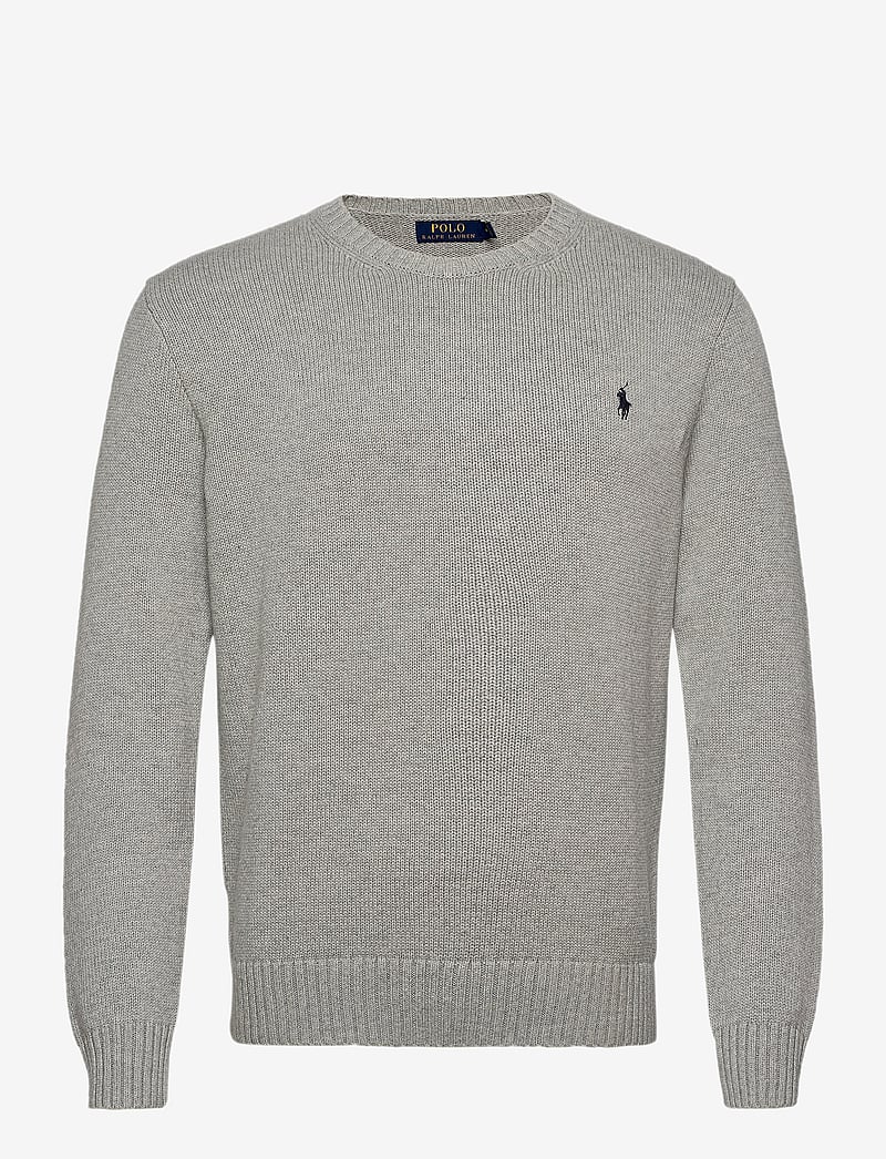 Polo Ralph Lauren - Cotton Crewneck Sweater - rundhals - andover heather - 1