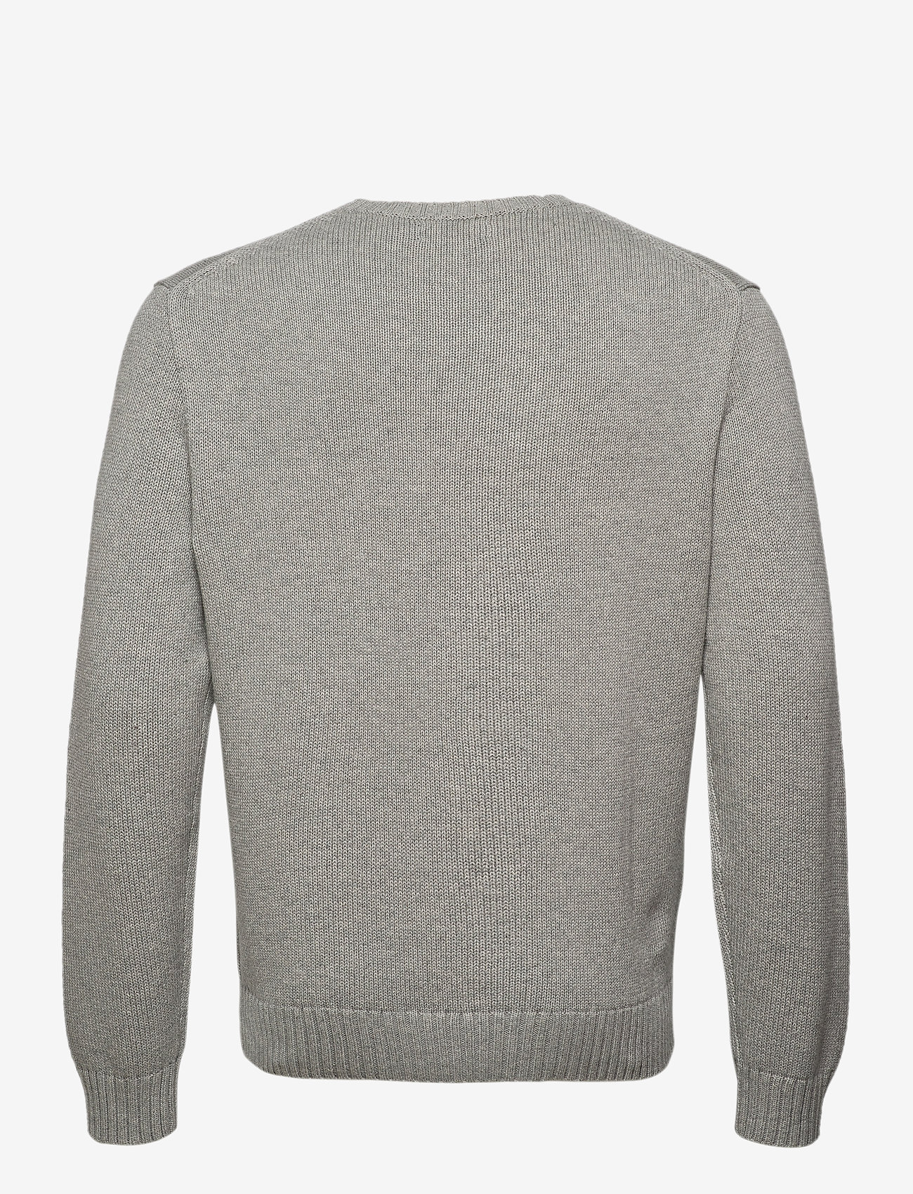 Polo Ralph Lauren - Cotton Crewneck Sweater - pyöreäaukkoiset - andover heather - 2