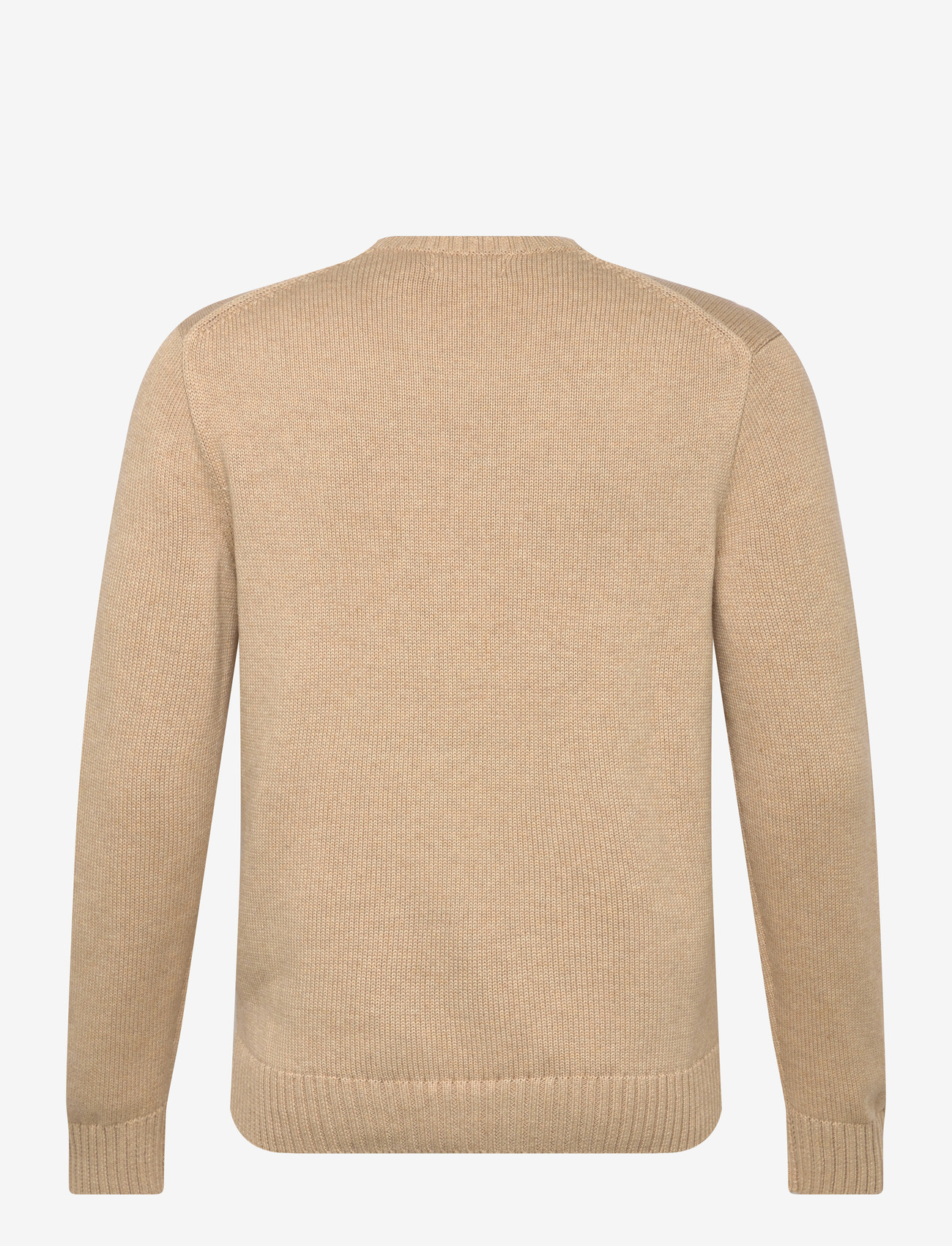 Polo Ralph Lauren - Cotton Crewneck Sweater - rund hals - dune melange - 1