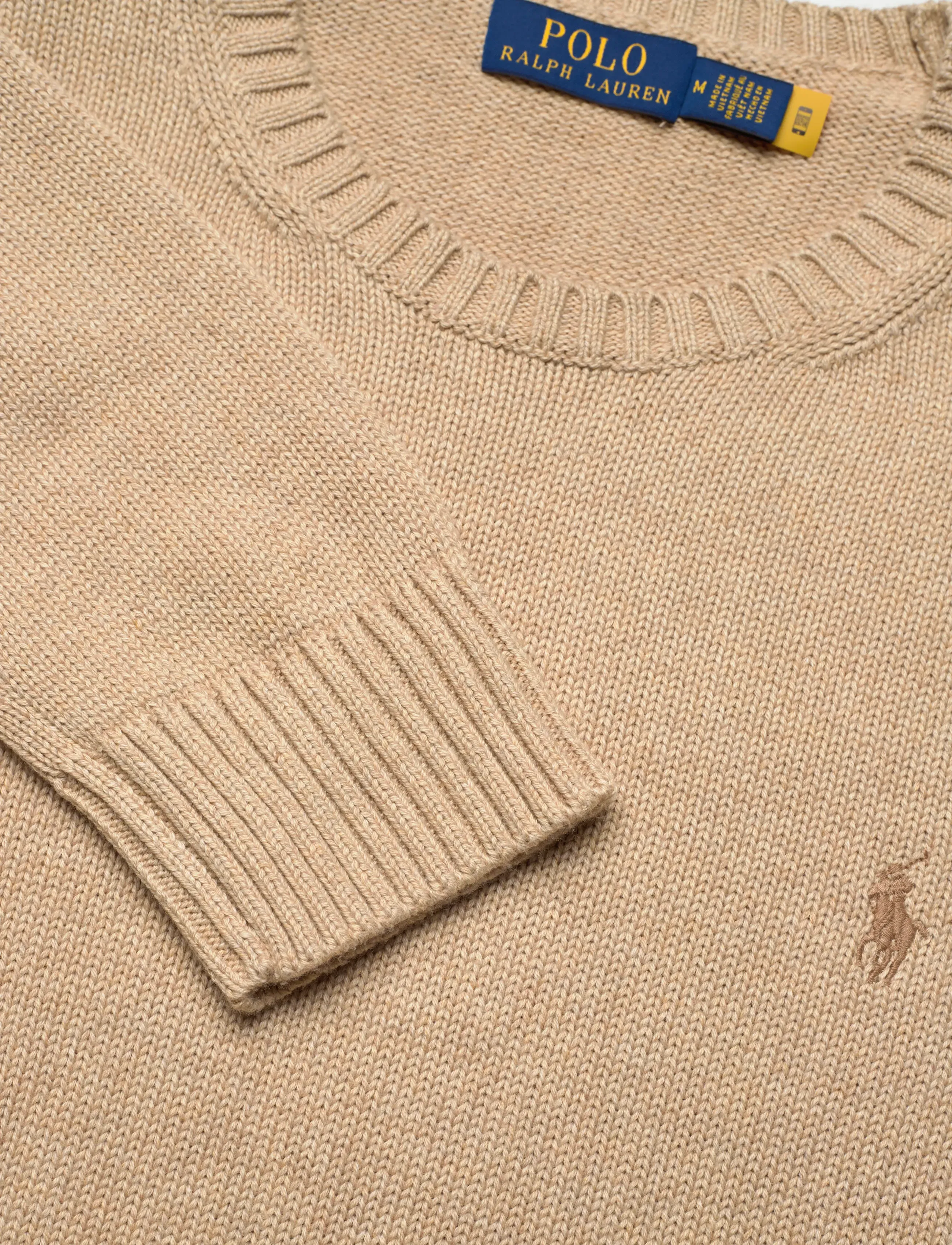 Polo Ralph Lauren - COTTON-LSCNPP7GG - rund hals - dune melange - 2