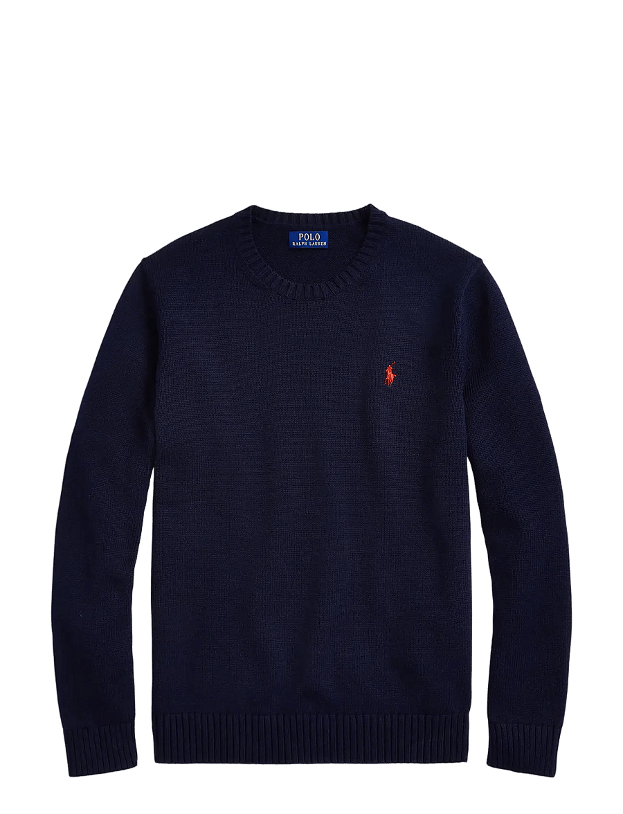 Polo Ralph Lauren - Cotton Crewneck Sweater - rundhals - hunter navy - 1