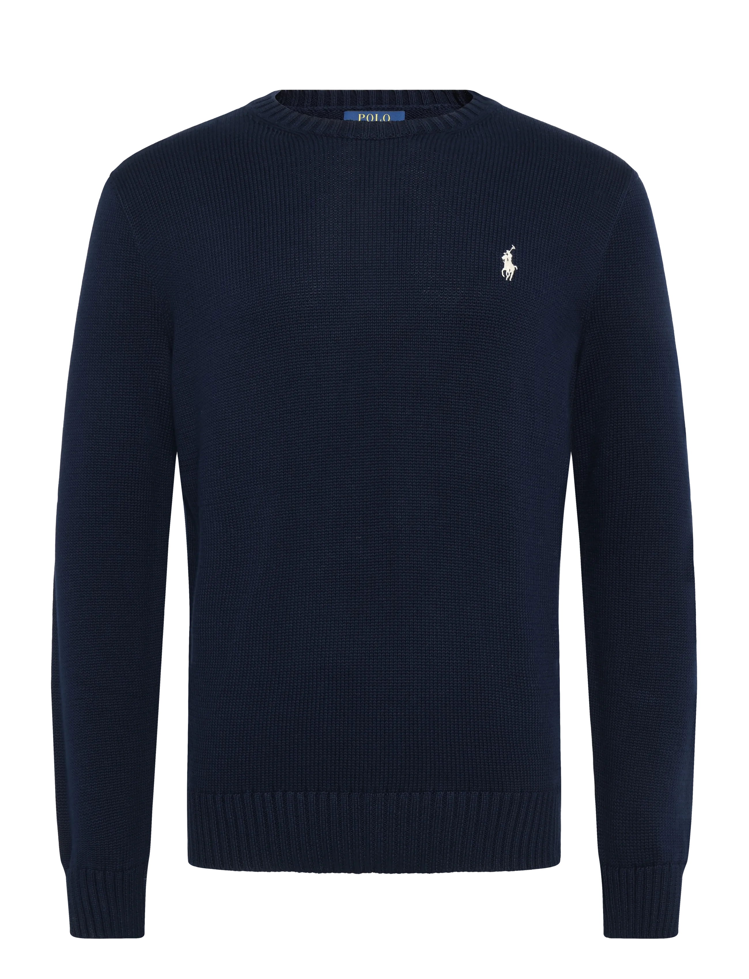 Polo Ralph Lauren Cotton Crewneck Sweater - Rund hals - HUNTER NAVY W/ C8 / navy
