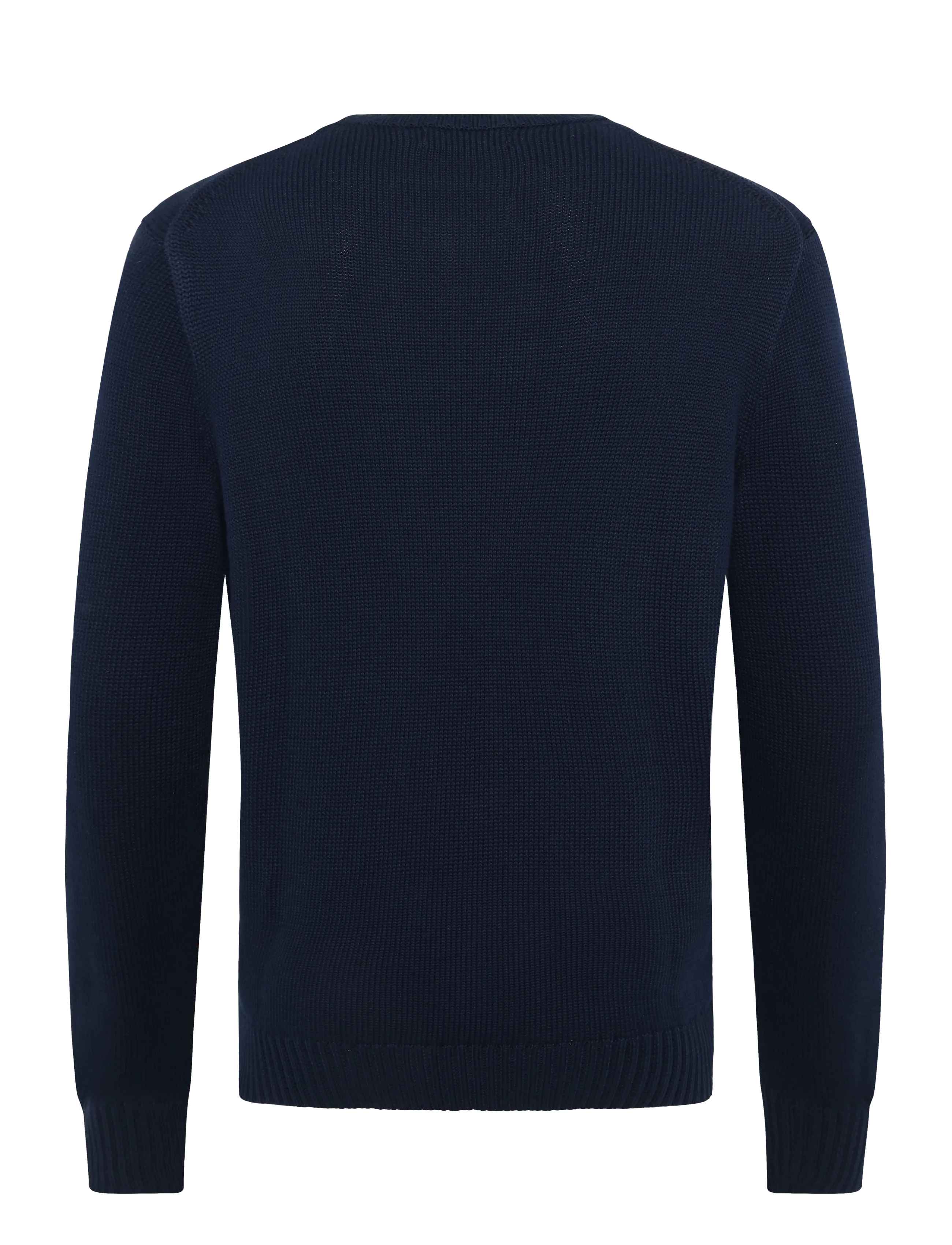 Polo Ralph Lauren - Cotton Crewneck Sweater - rund hals - hunter navy w/ c8 - 2