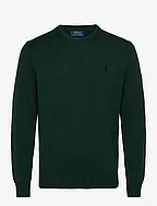 Cotton Crewneck Sweater - MOSS AGATE