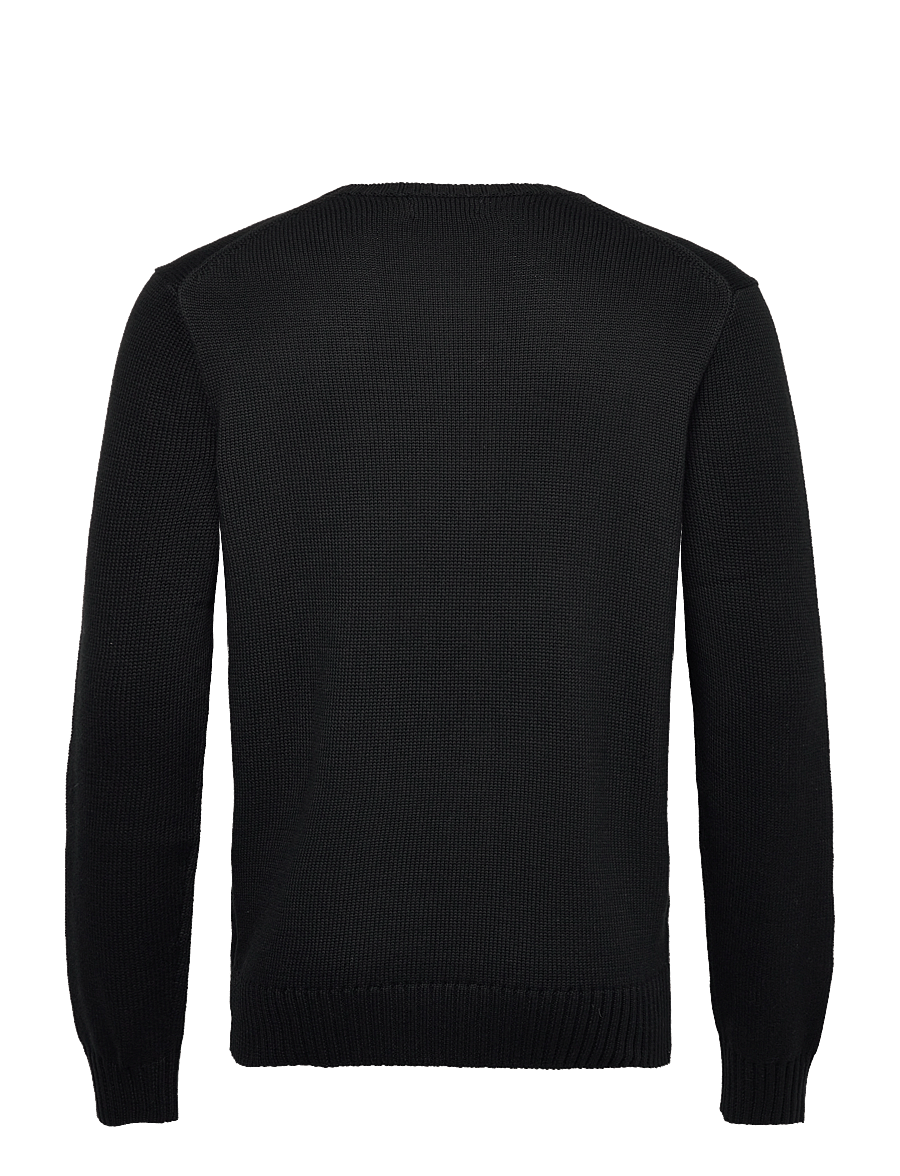 Polo Ralph Lauren - COTTON-LSCNPP7GG - round necks - polo black - 2