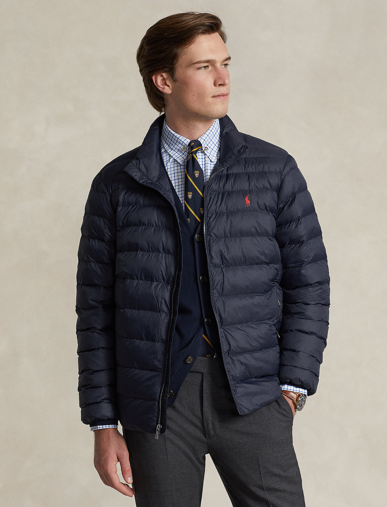 Polo Ralph Lauren - The Packable Jacket - kurtki puchowe - collection navy - 0