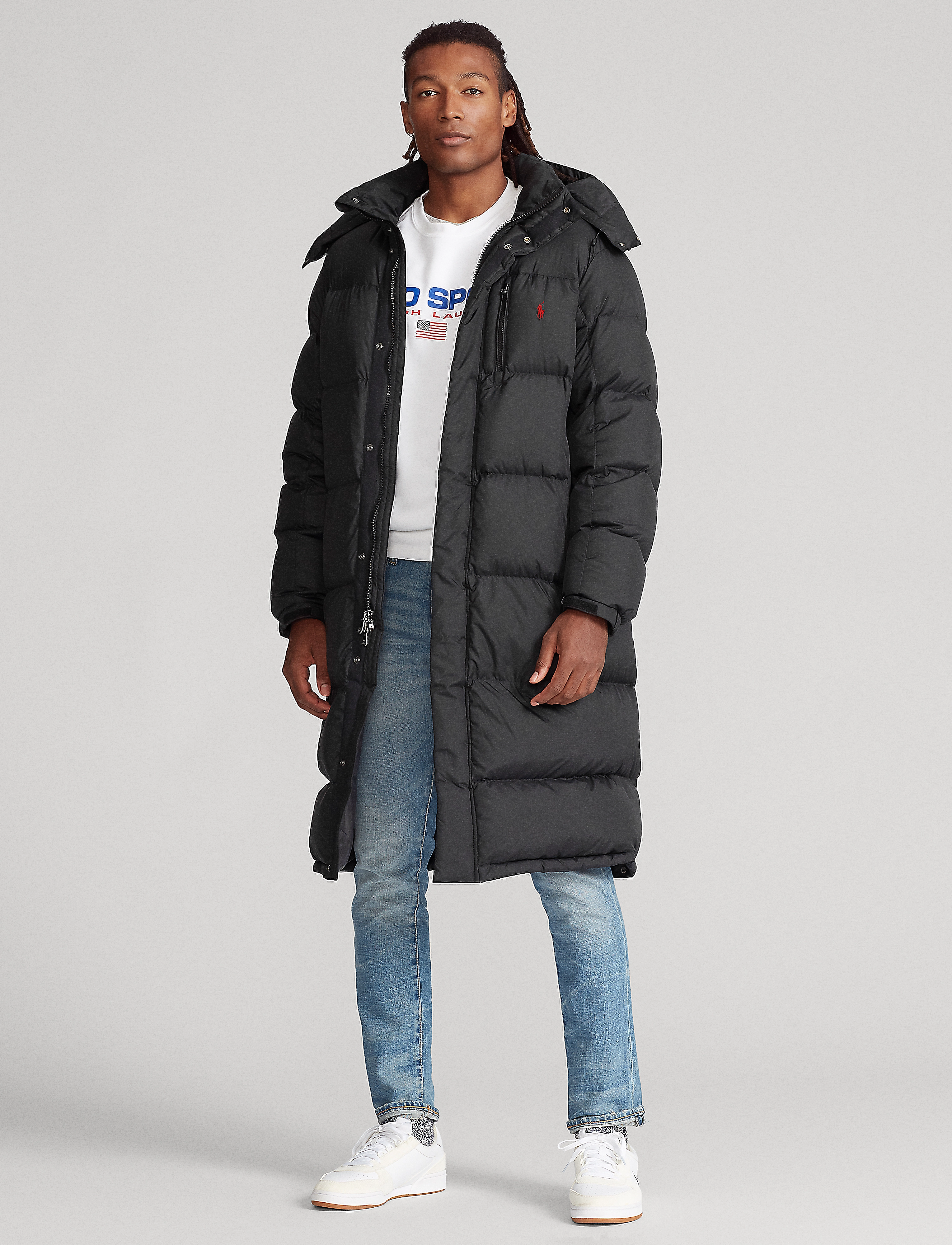 Polo Ralph Lauren - Water-Repellent Down Coat - polo black - 2