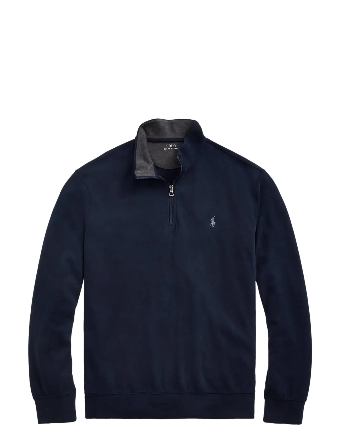 Polo Ralph Lauren Luxury Jersey Quarter-Zip Pullover - Poolokaulus - AVIATOR NAVY/C967 / navy