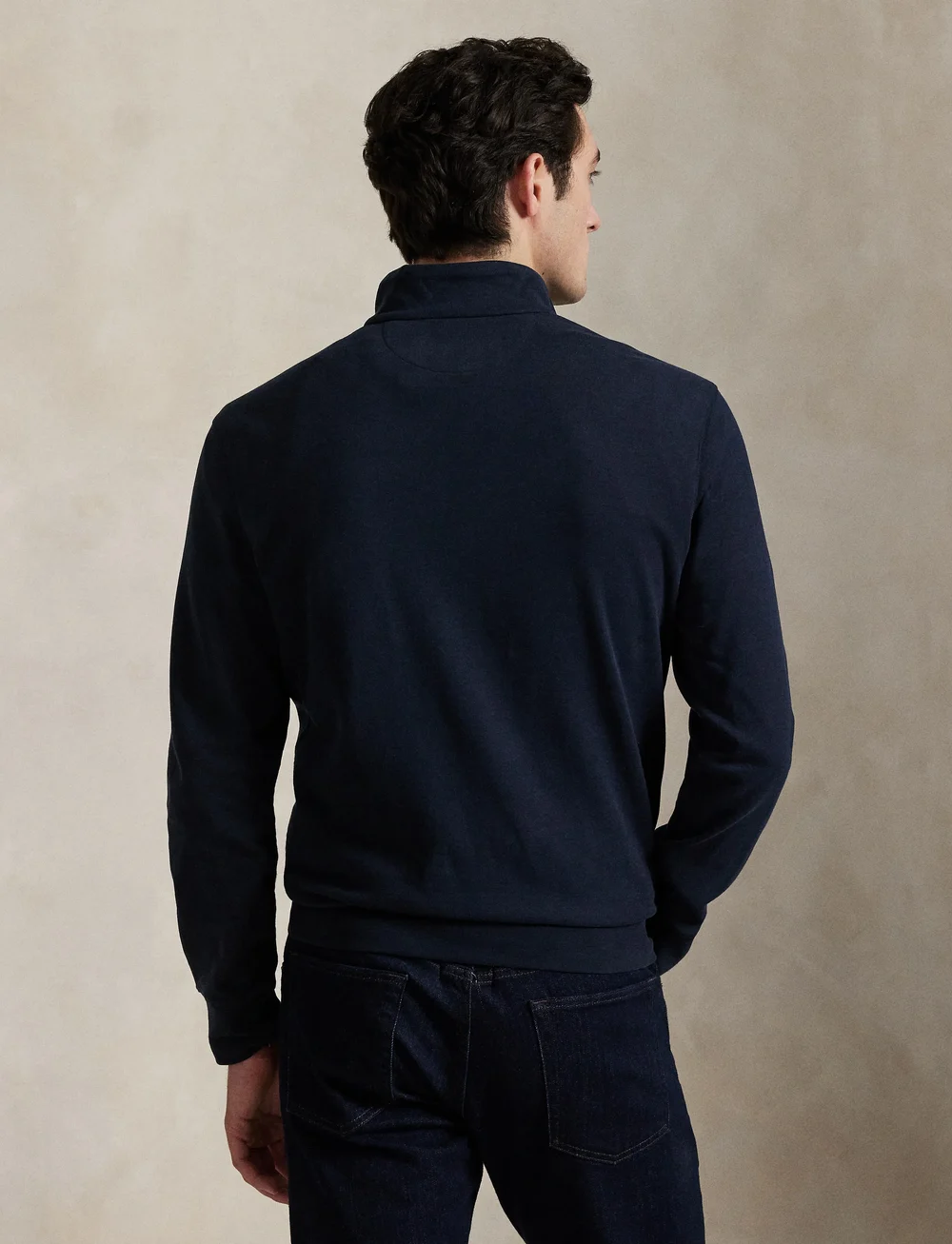 Polo Ralph Lauren - DOUBLE KNIT JERSEY-LSL-KNT - nach anlass kaufen - aviator navy/c967 - 2