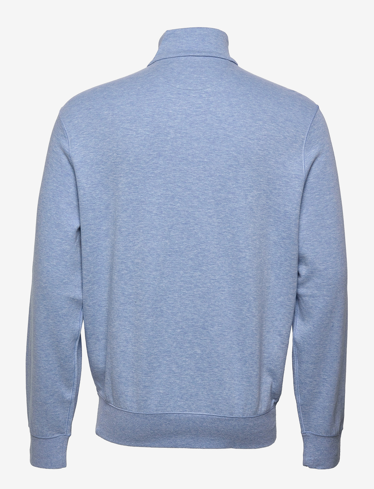 Polo Ralph Lauren - Luxury Jersey Quarter-Zip Pullover - half zip jumpers - isle heather/c797 - 2