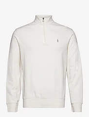Polo Ralph Lauren - Luxury Jersey Quarter-Zip Pullover - sportiska stila džemperi - nevis - 0