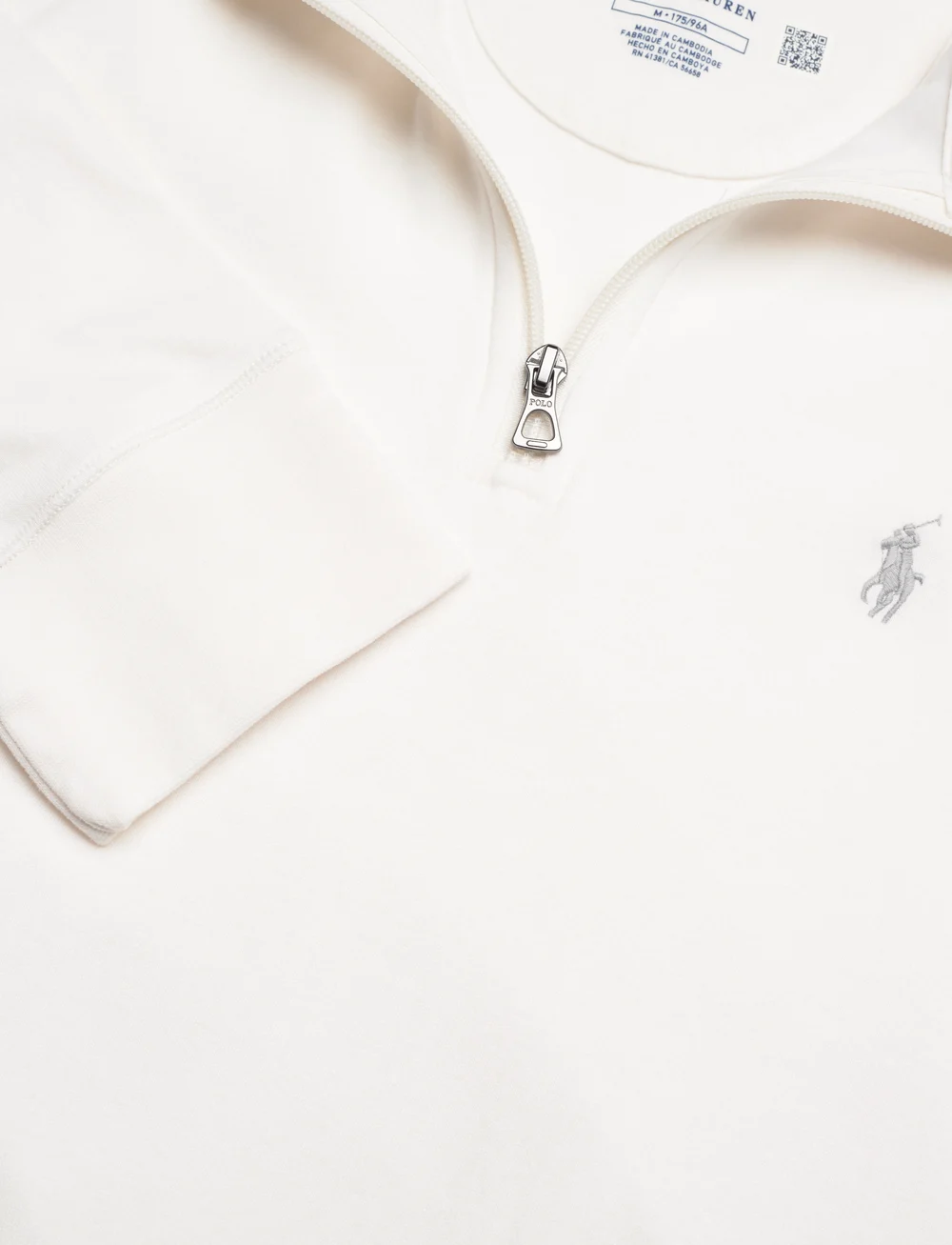 Polo Ralph Lauren - Luxury Jersey Quarter-Zip Pullover - half zip - nevis - 2