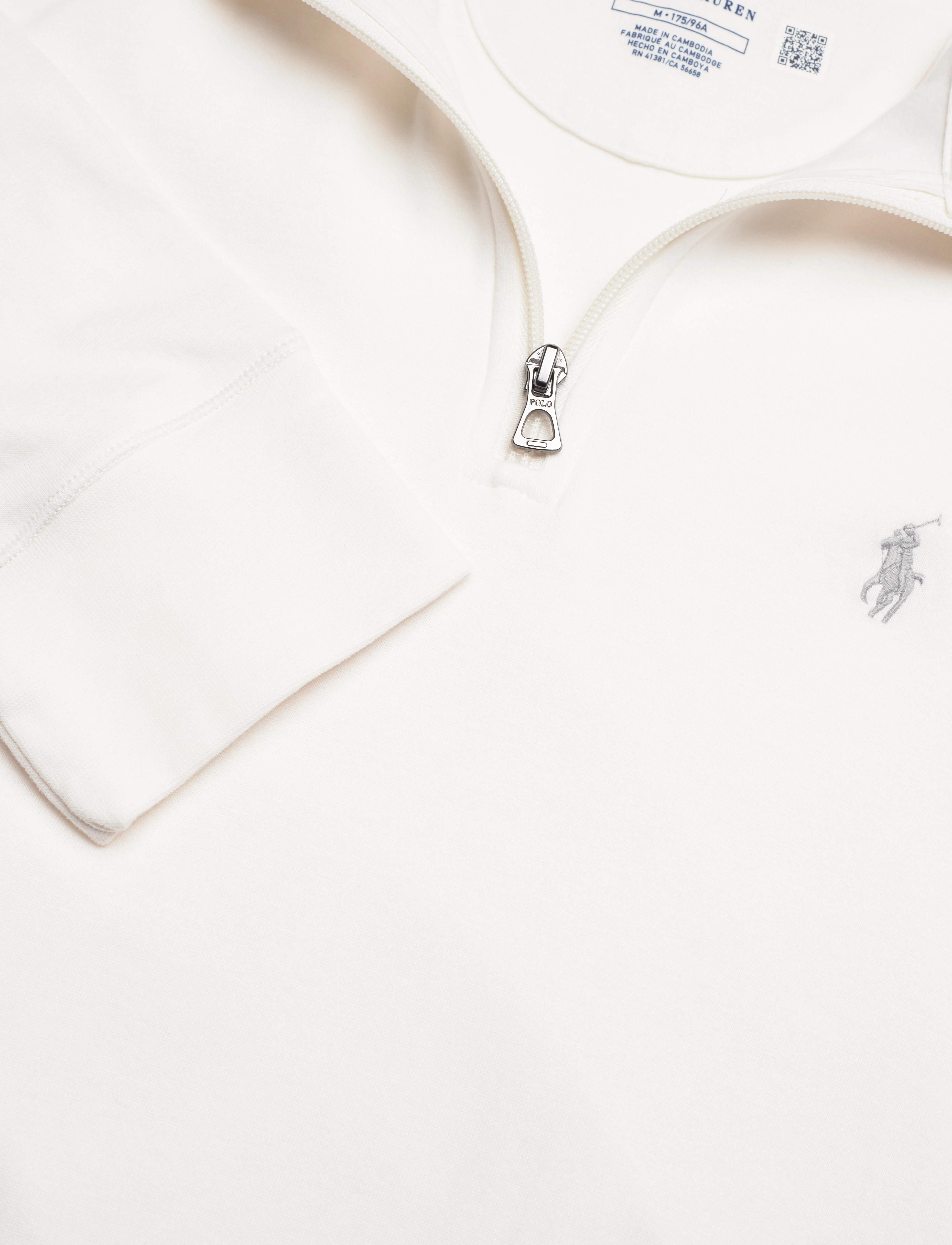 Polo Ralph Lauren - Luxury Jersey Quarter-Zip Pullover - mænd - nevis - 2