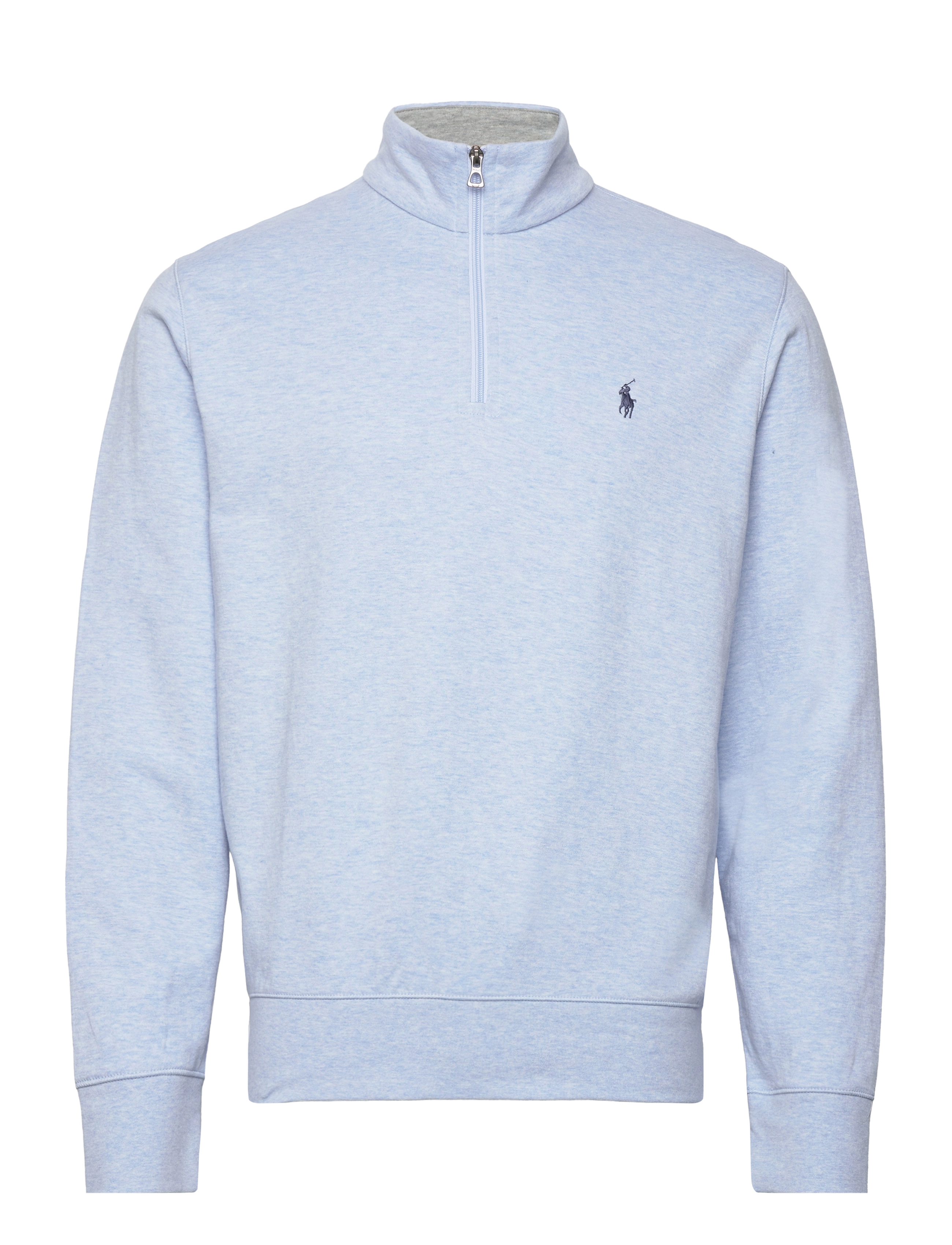 Polo Ralph Lauren Tech Double Knit Half Zip Office Blue Heather