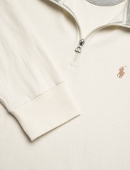 Polo Ralph Lauren - Luxury Jersey Quarter-Zip Pullover - gimtadienio dovanos - parchment cream/c - 2