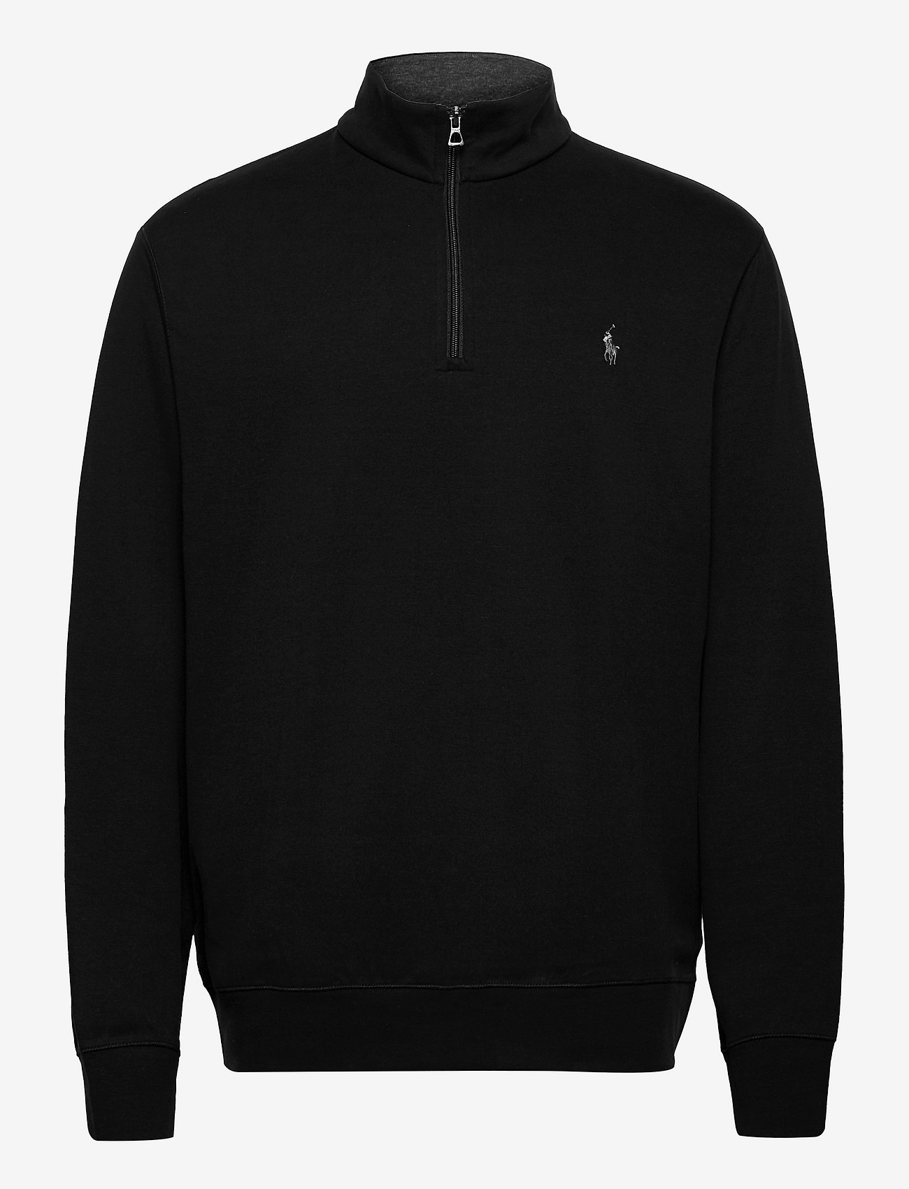 Polo Ralph Lauren - Luxury Jersey Quarter-Zip Pullover - dressipluusid - polo black/c9686 - 0