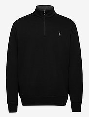 Luxury Jersey Quarter-Zip Pullover - POLO BLACK/C9686
