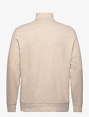 Polo Ralph Lauren - Luxury Jersey Quarter-Zip Pullover - sportiska stila džemperi - tuscan beige heat - 1