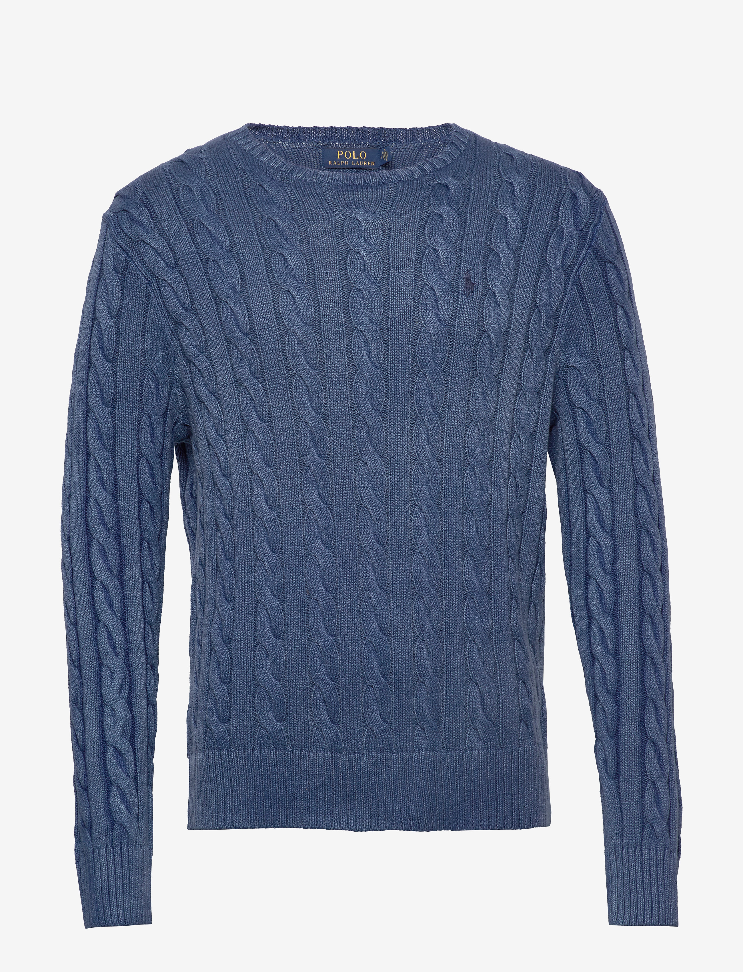 Polo Ralph Lauren - Cable-Knit Cotton Sweater - aged royal - 1