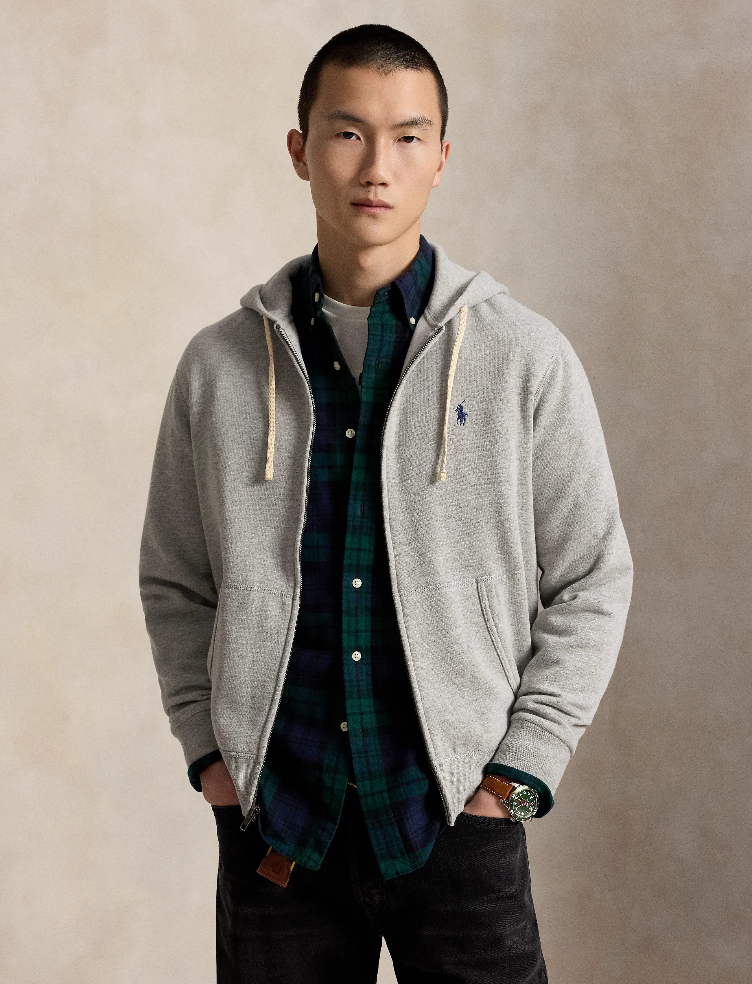 Polo Ralph Lauren - RL FLEECE-LSL-KNT - kapuzenpullover - andover heather - 4