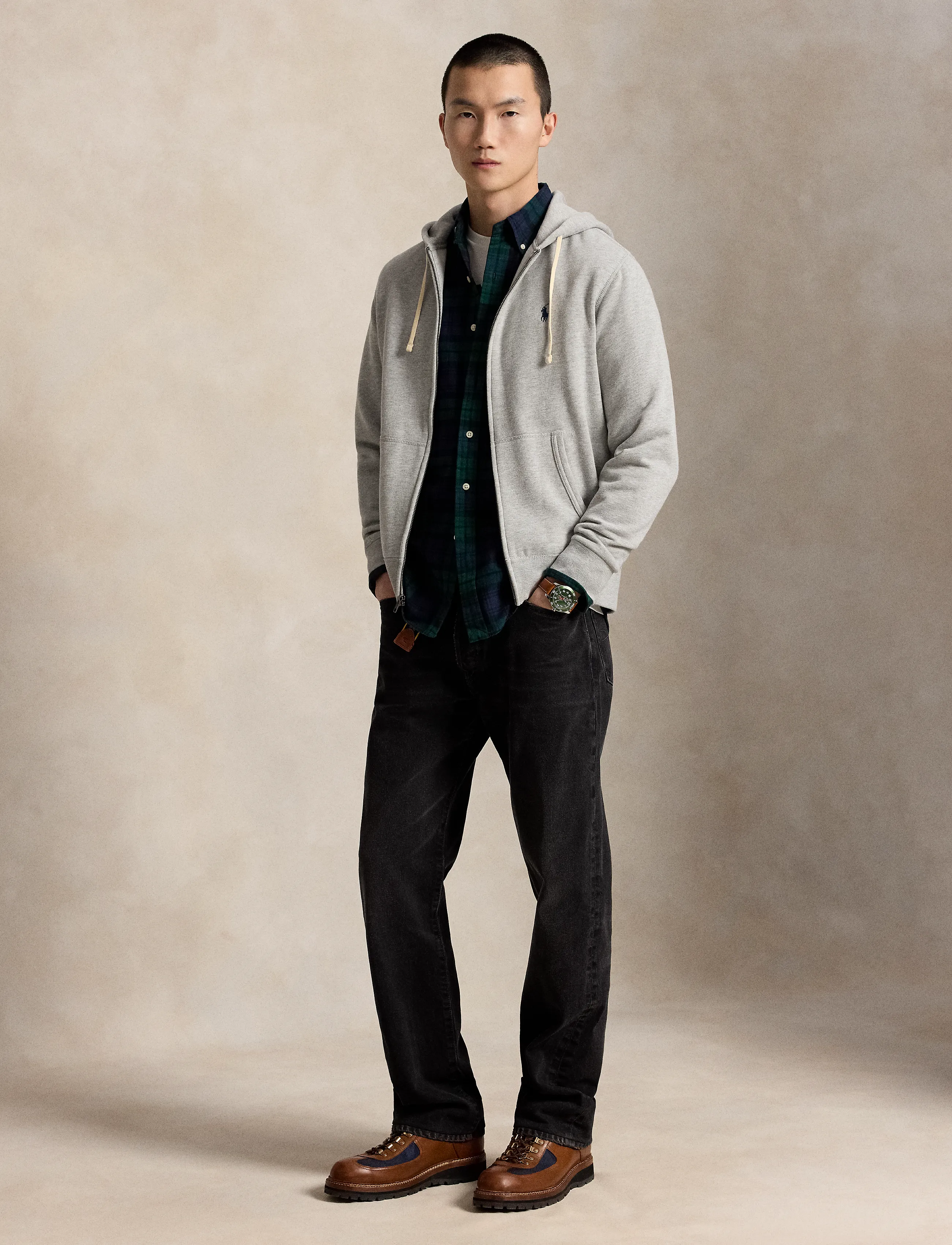 Polo Ralph Lauren - RL FLEECE-LSL-KNT - kapuzenpullover - andover heather - 5