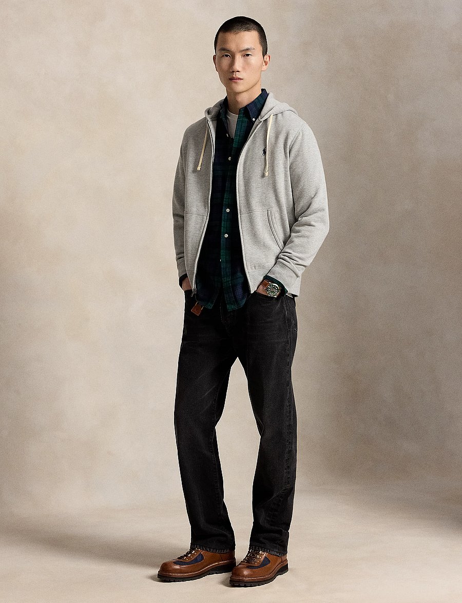 Polo Ralph Lauren - RL FLEECE-LSL-KNT - kapuzenpullover - andover heather - 5