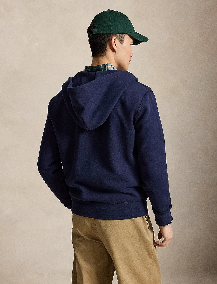 Polo Ralph Lauren - RL FLEECE-LSL-KNT - hoodies - cruise navy - 3