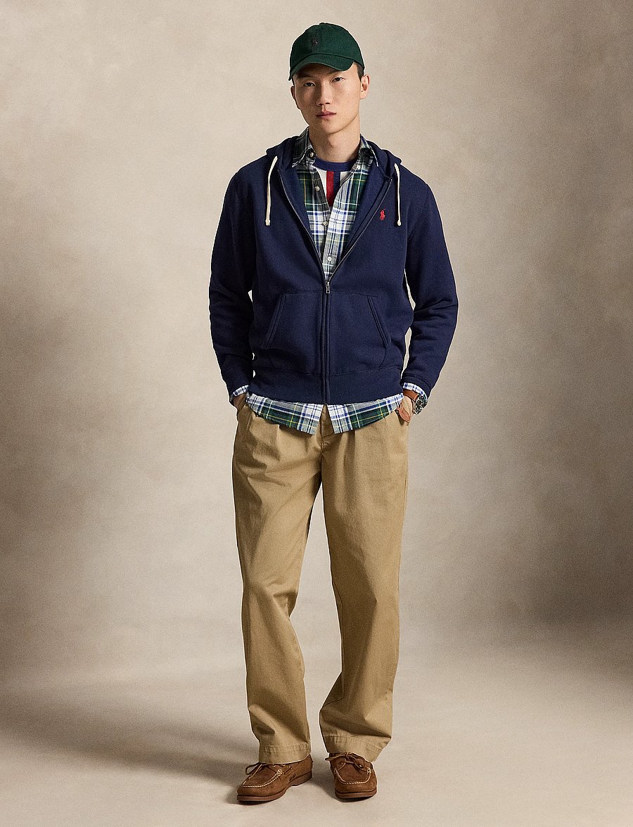 Polo Ralph Lauren - RL FLEECE-LSL-KNT - hoodies - cruise navy - 4