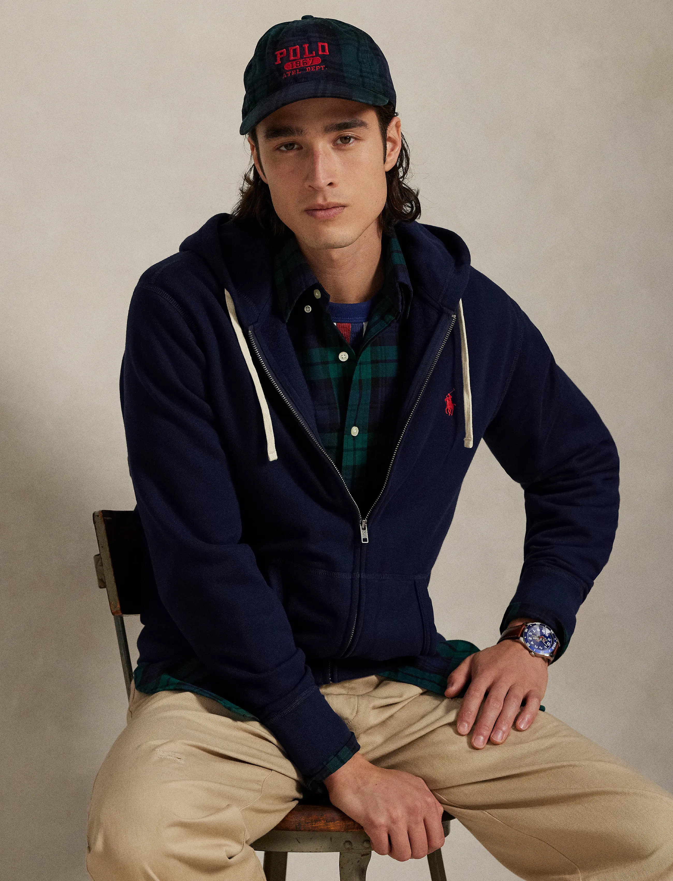 Polo Ralph Lauren - RL FLEECE-LSL-KNT - hoodies - cruise navy - 5