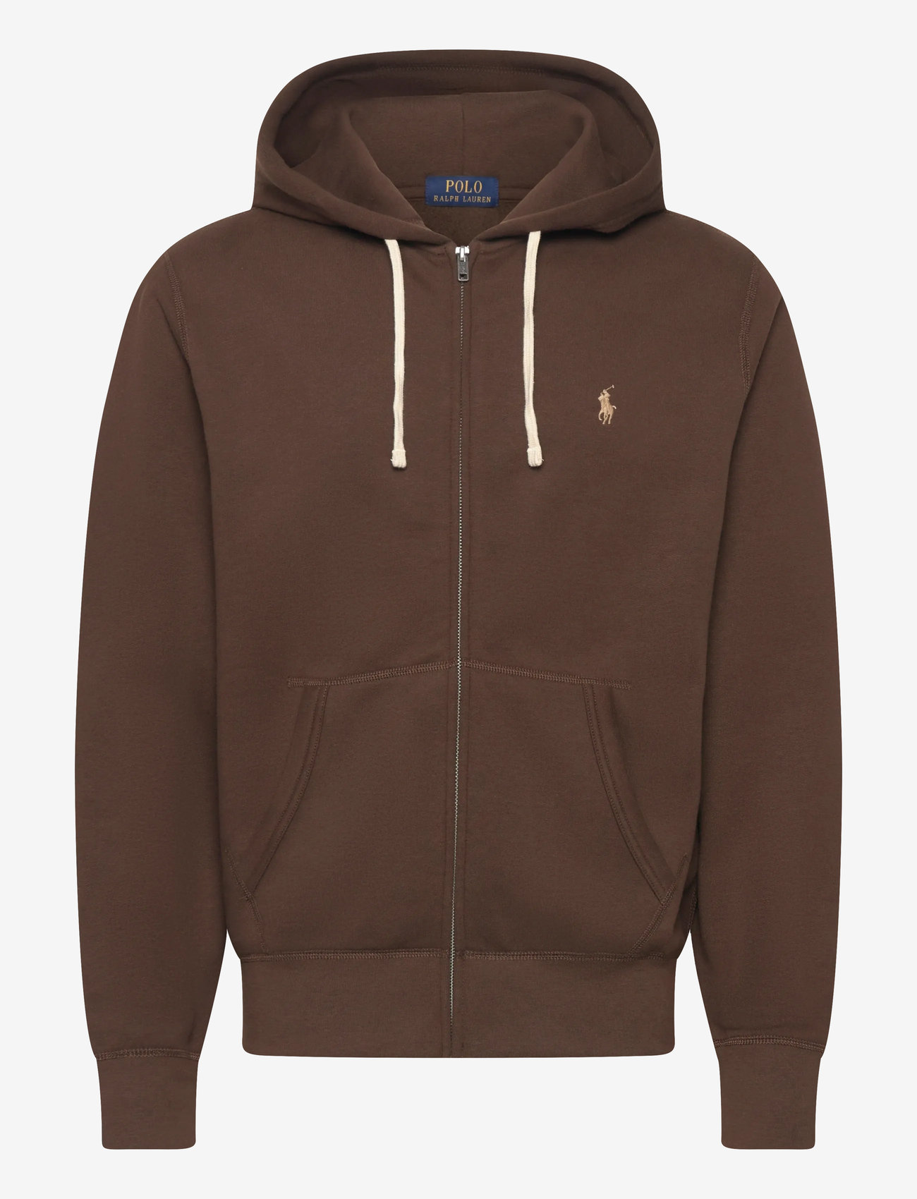 Polo Ralph Lauren - RL FLEECE-LSL-KNT - hættetrøjer - nutmeg brown - 0