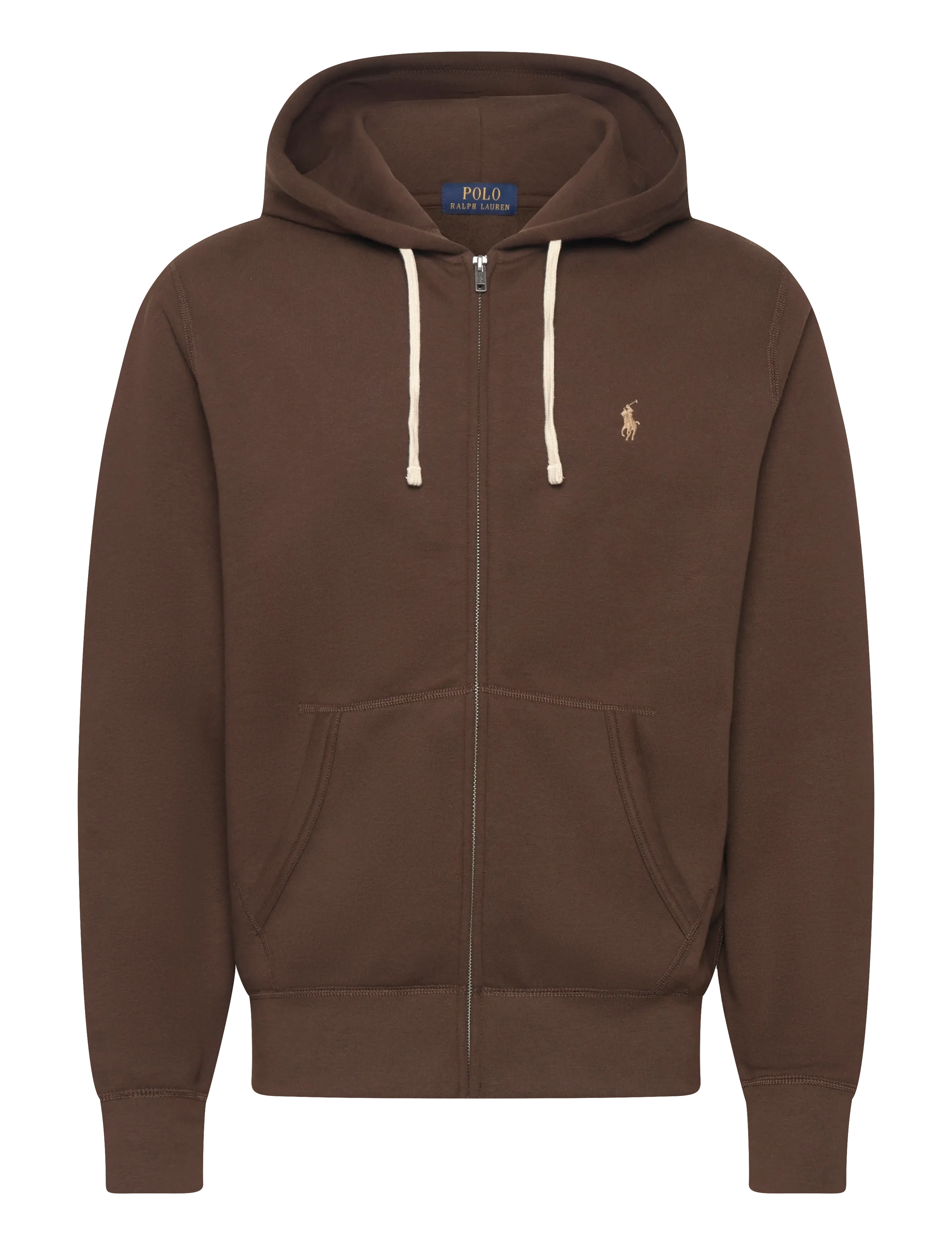 RL FLEECE-LSL-KNT - NUTMEG BROWN