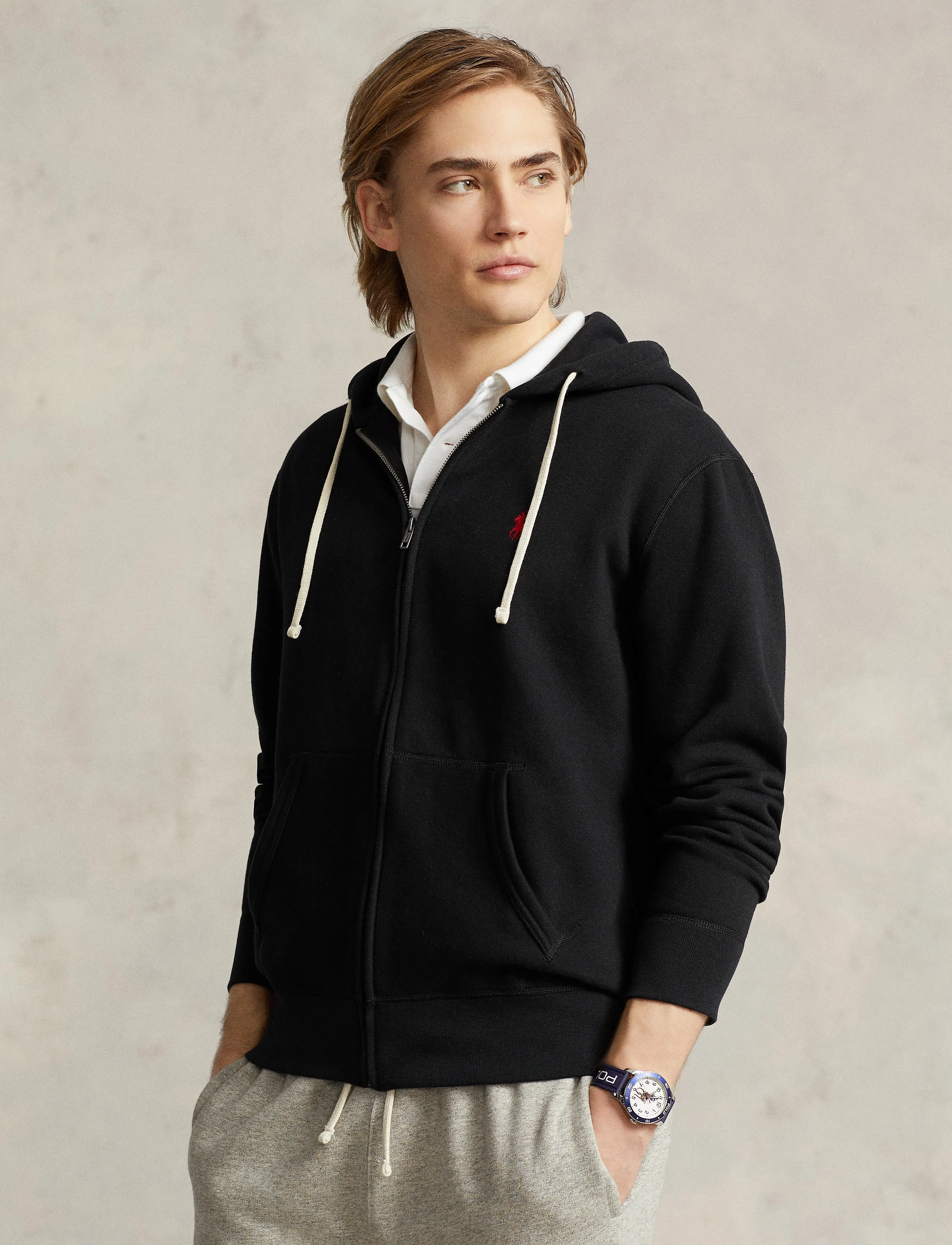 Polo Ralph Lauren The RL Fleece Hoodie - Viimane võimalus - POLO BLACK / black