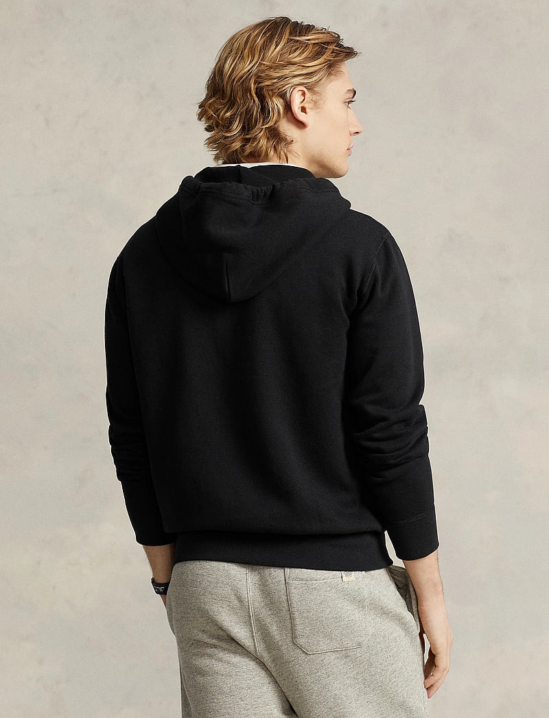 Polo Ralph Lauren - RL FLEECE-LSL-KNT - kapuzenpullover - polo black - 3